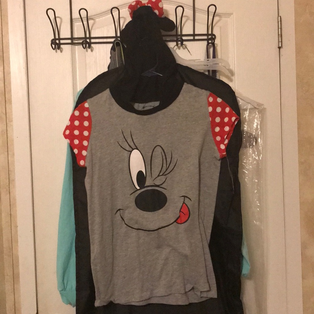Disney top with hood